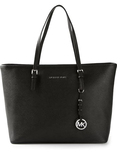 michael kors black fur handbag|Michael Kors handbags black tote.